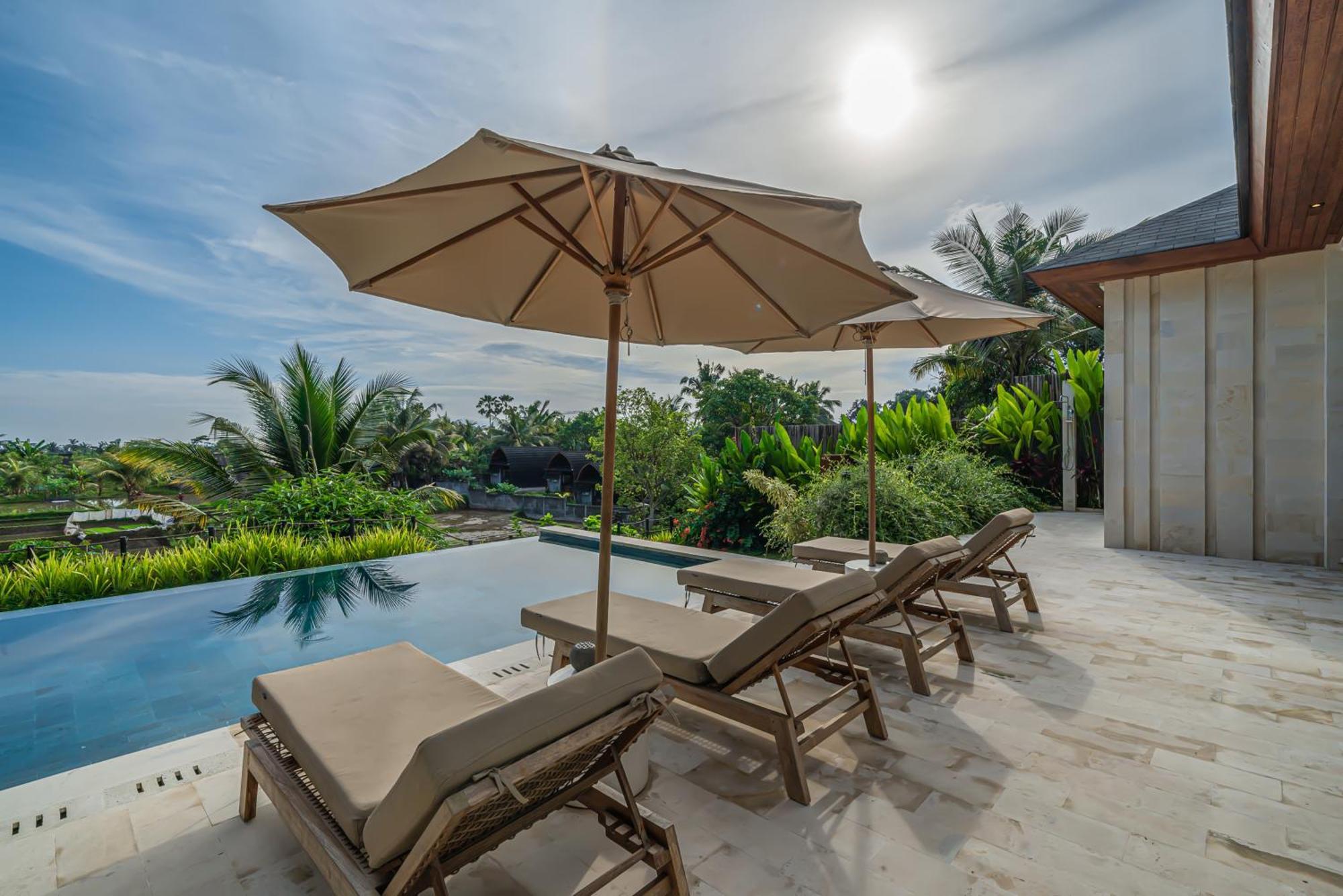 Rosita - Stunning 5br - Sauna, Gym, Rice Field Views Villa Ubud